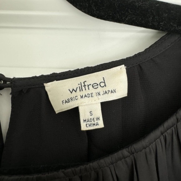 Aritzia WILDRED black holiday party silk blend women’s dress size small 4 6 - Picture 2 of 2